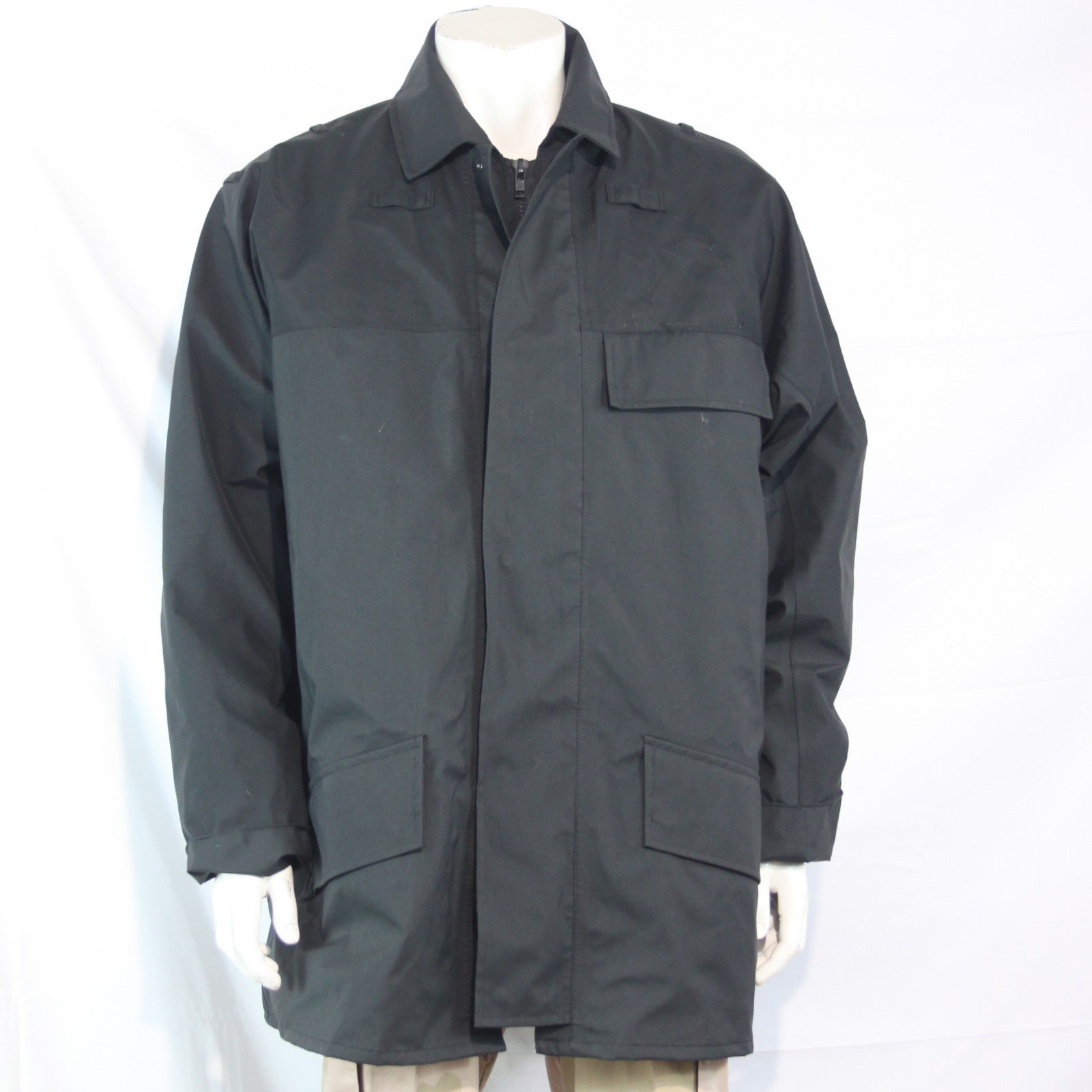 Mens Waterproof Breathable Raincoat Lined Jacket British Medium (3993)