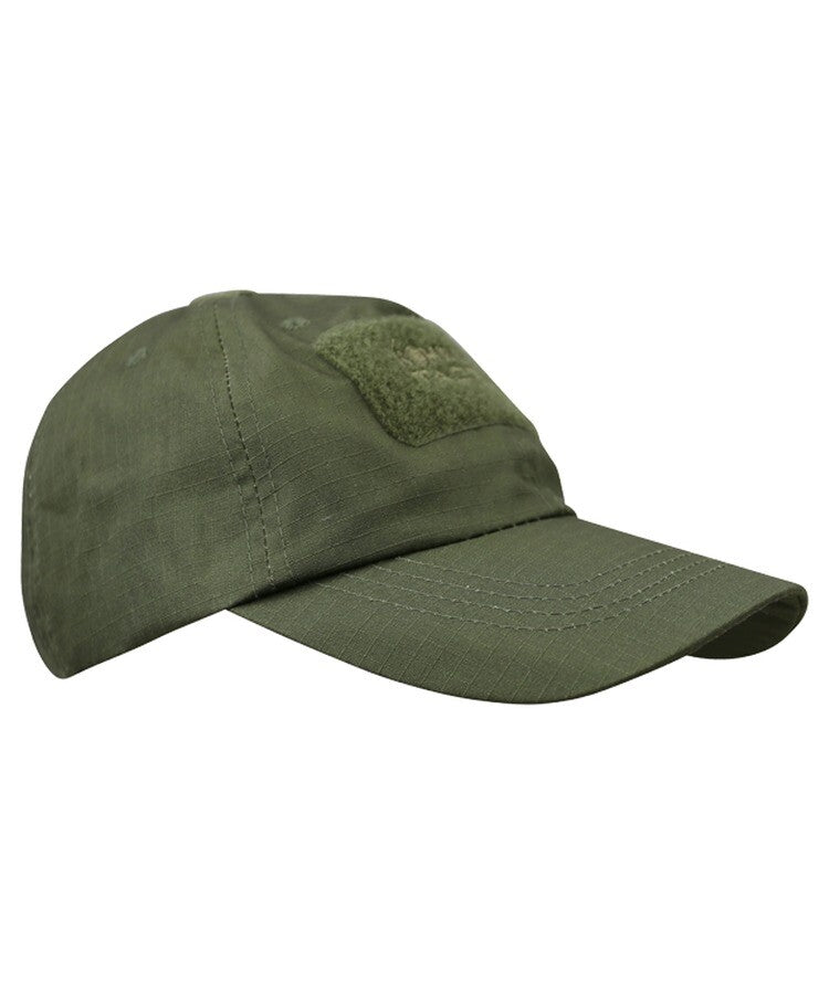 KT Operators Cap Baseball Cap Ripstop Hook Loop Patches BTP Black Olive Tan