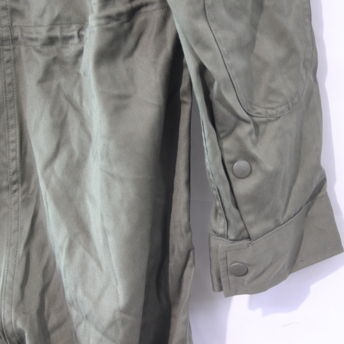French Army Coverall Olive Green Genuine Surplus 38" Chest Tall (4166)