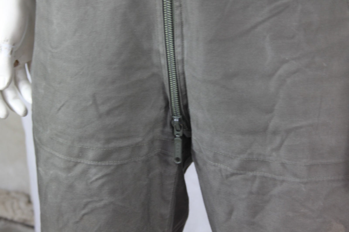Genuine Surplus German Faux Fur Lined Thermal Tank Suit Flight Suit Overall 
