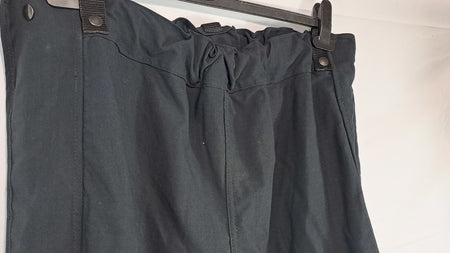 Arktis Fully Lined Black Winter Over-Trousers Ripstop Side Zips 36-38" (2708)