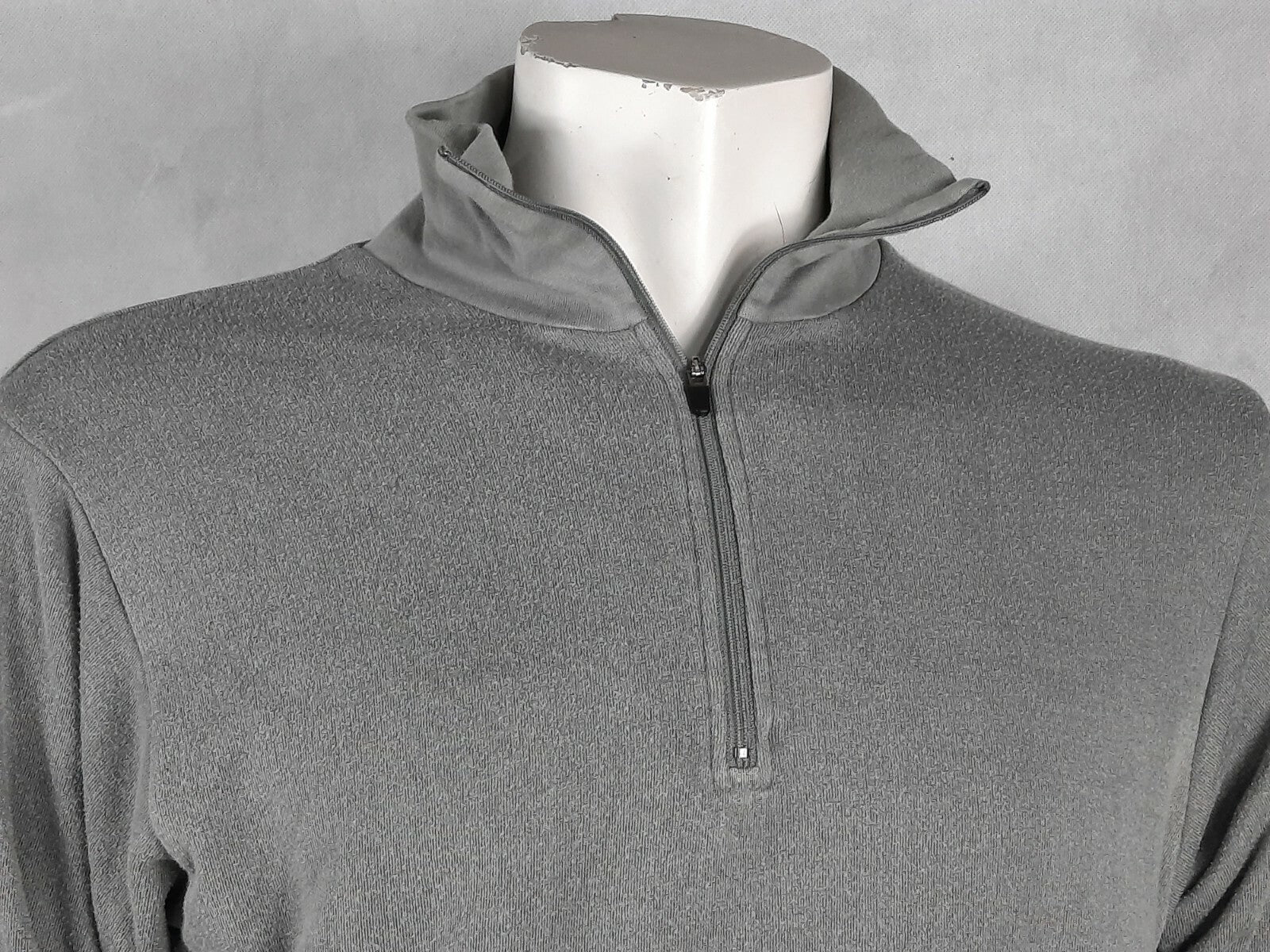 Genuine Surplus Dutch Army Thermal Winter Zip Neck Top Norwegian style G1 Grey