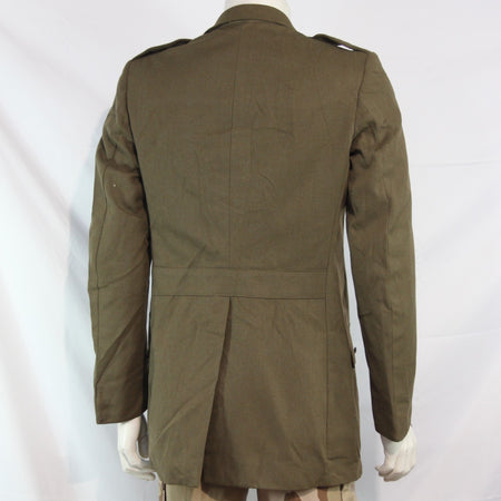 Genuine Surplus Italian Army Formal Dress Jacket Khaki Olive 38" Chest (3496)