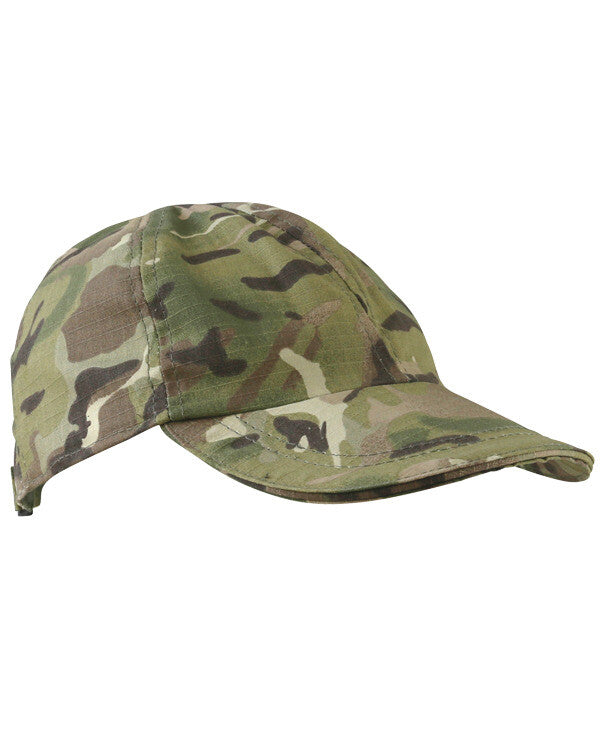 Kombat Kids Baseball Cap Camo One Size Hook&Loop Adjuster Duckbill Peak Tactical