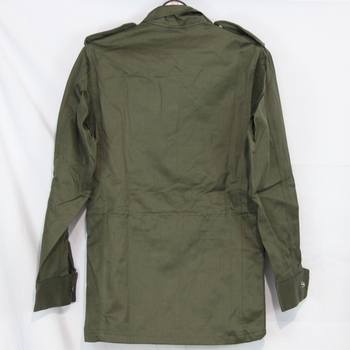 French Army Style Plain Olive Green Lightweight Canvas Jacket 30" Chest (3318)