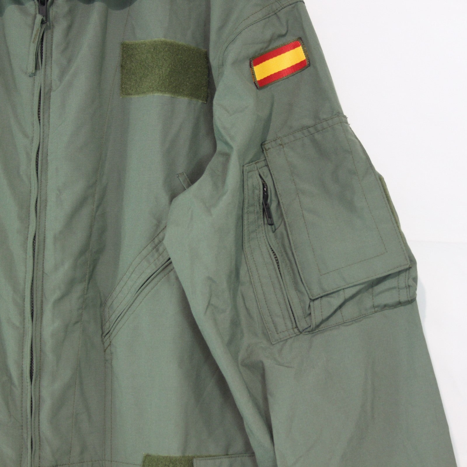 Spanish Airforce Flight Suit Coverall Olive Genuine Surplus 44" Chest (4171)