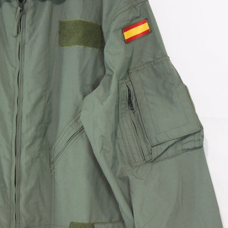 Spanish Airforce Flight Suit Coverall Olive Genuine Surplus 44" Chest (4171)