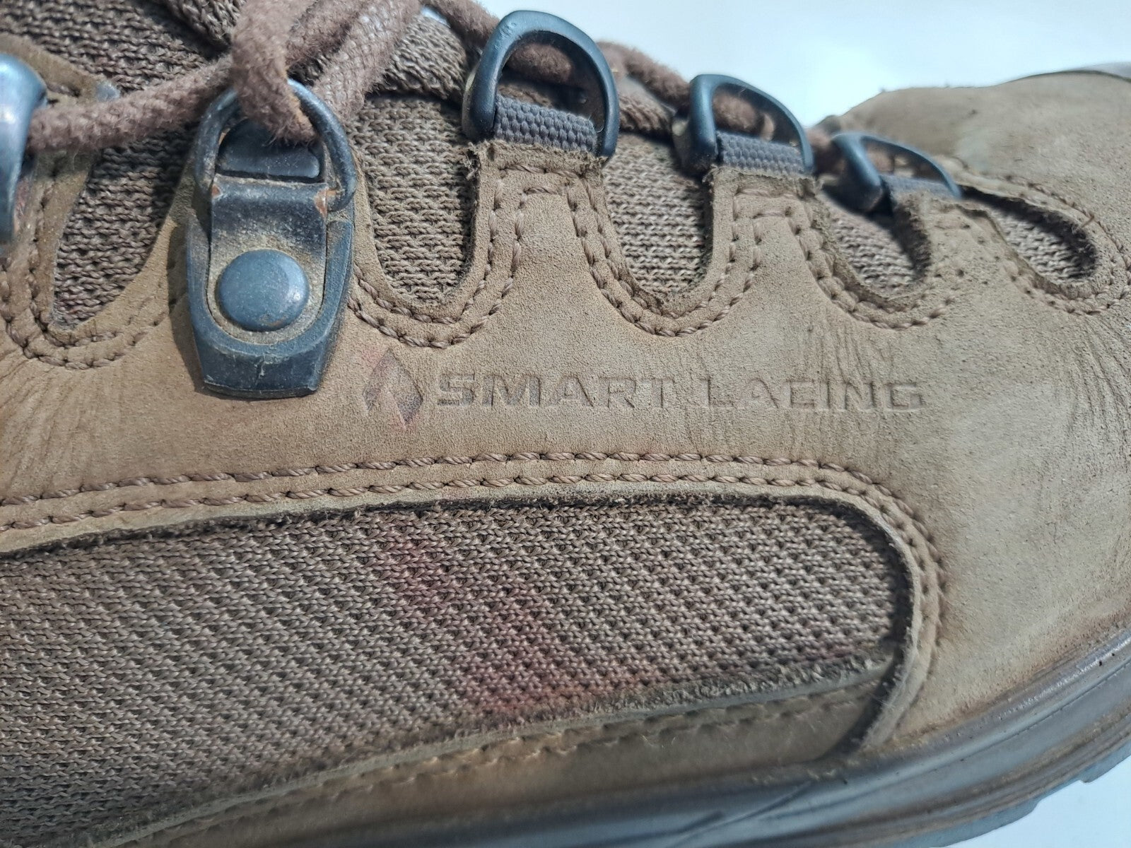 Genuine Surplus Haix Army Scout Brown Gore-tex Lined Boots Leather Grade1