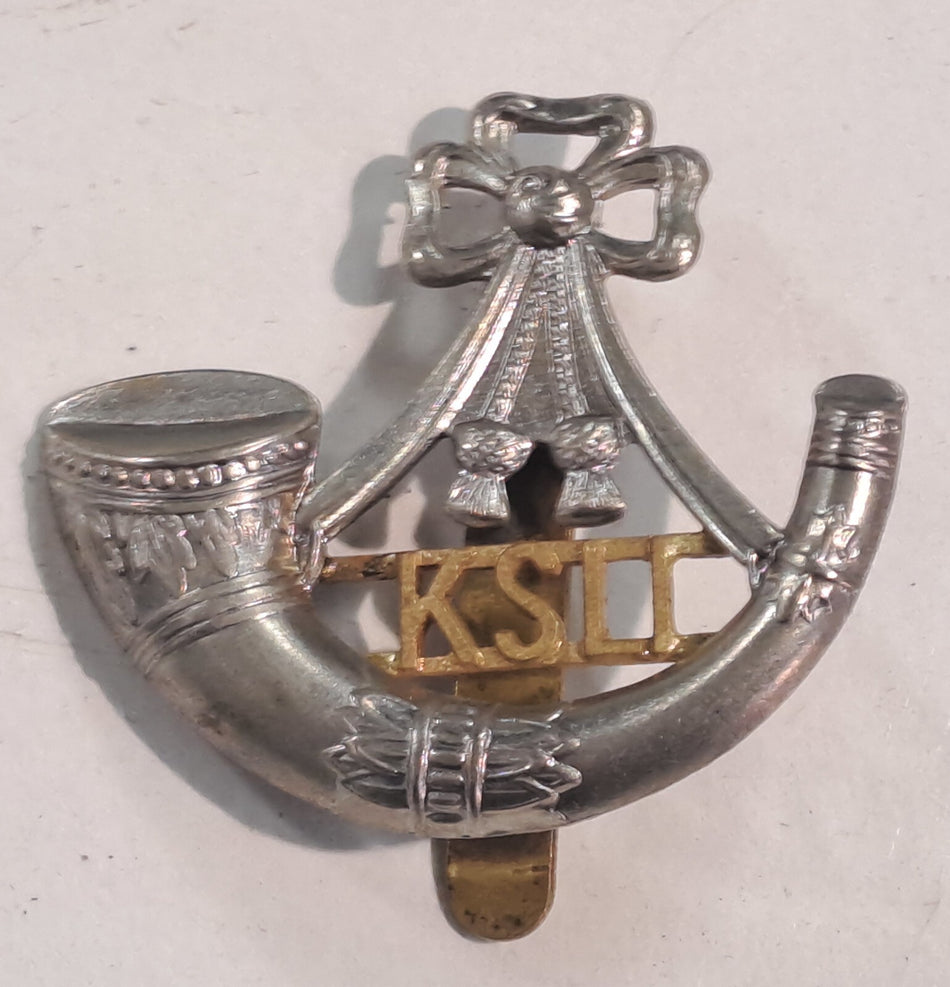 Genuine Surplus British Army Military Cap Badge Kings Shropshire Light Infa 2630