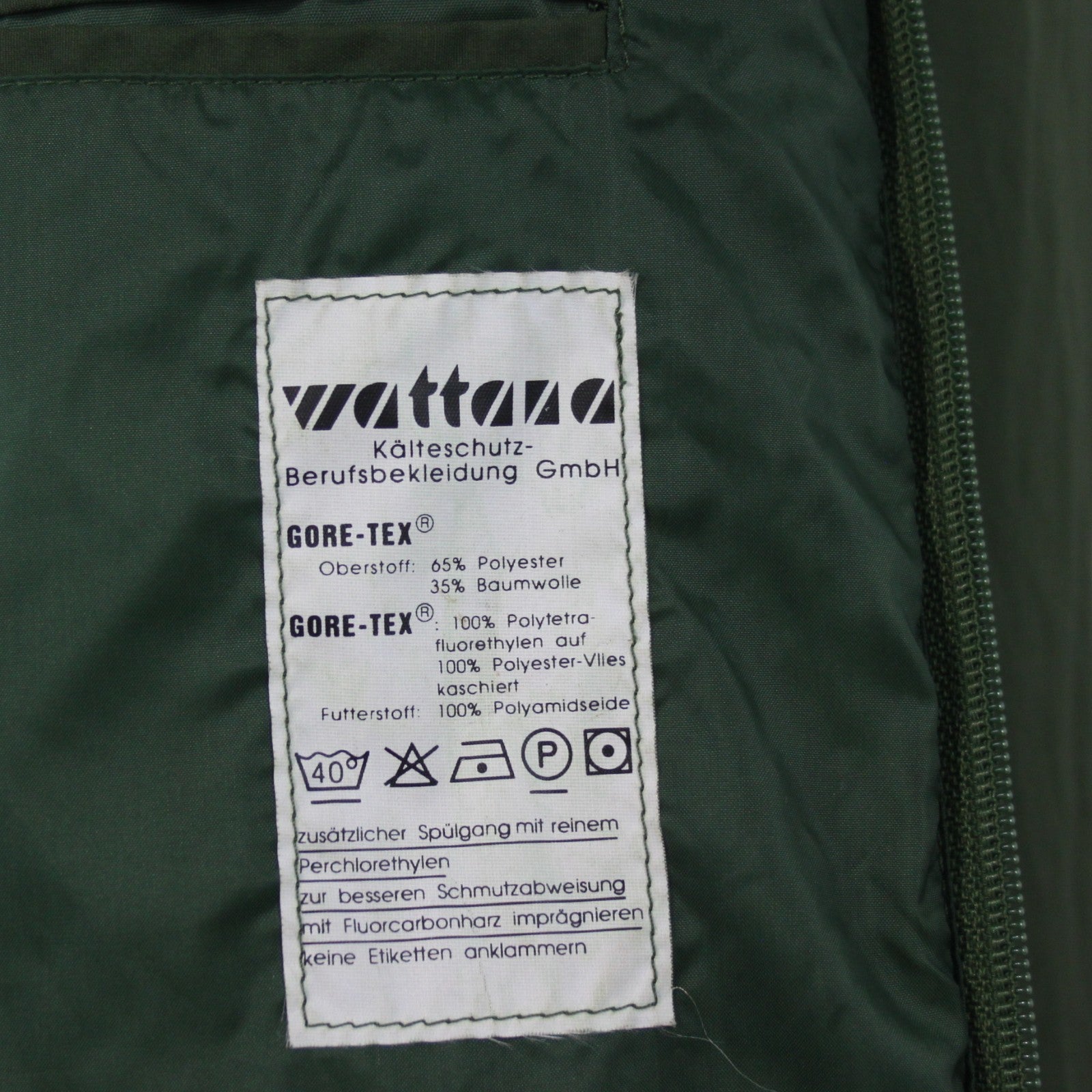 Genuine Surplus German Police Gore-tex Waterproof Padded Coat Jacket 48-50" 3370