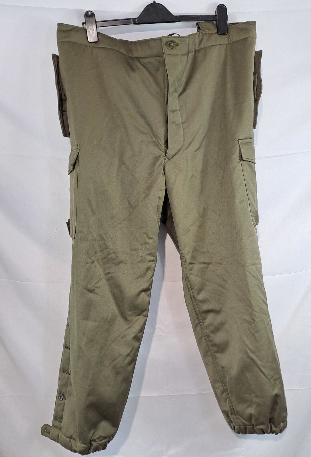 Genuine Surplus Austrian Army Quilted Winter trousers Thermal Olive Green (2779)