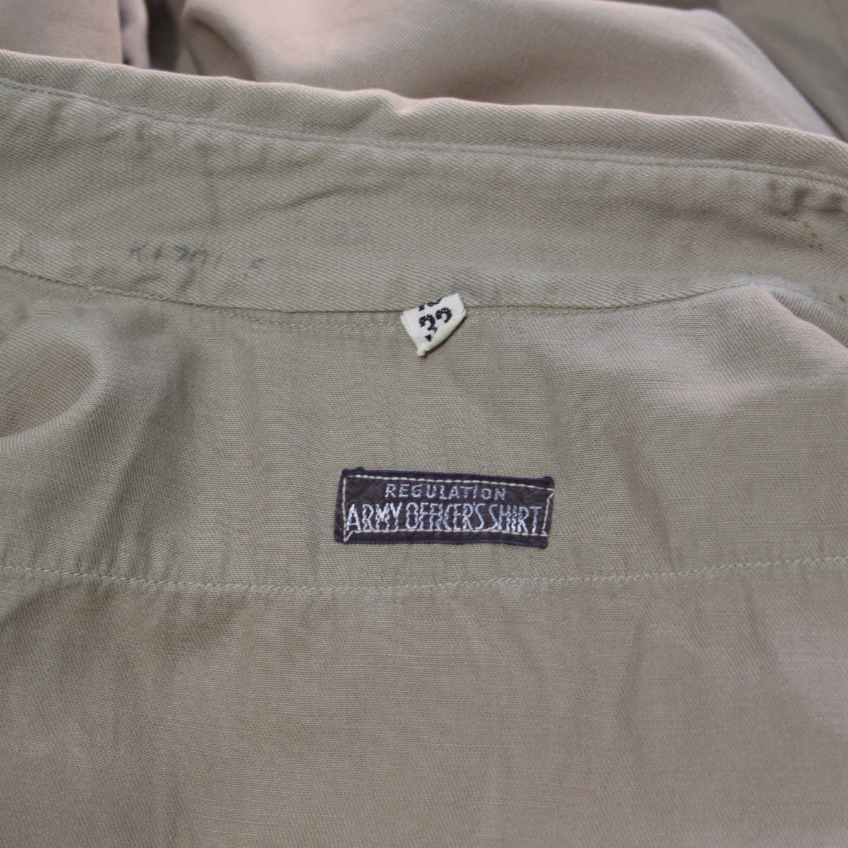 Genuine Surplus Private Purchase Regulation Officers Shirt Khaki Sand 42" (3423)