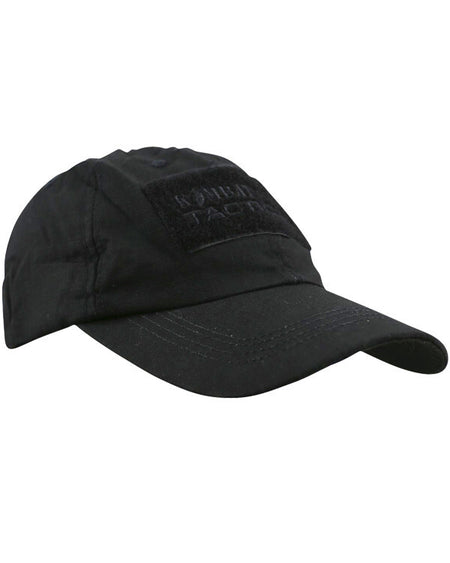 KT Operators Cap Baseball Cap Ripstop Hook Loop Patches BTP Black Olive Tan