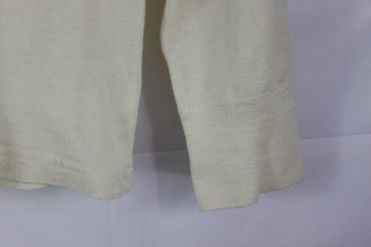 Genuine Surplus Austrian Aircrew Nomex Aramid Long Sleeve Thermal Top Cream 3786