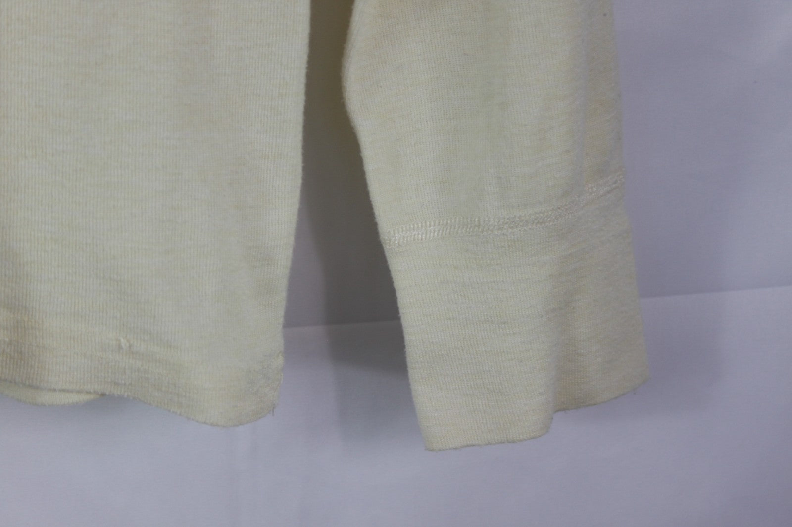 Genuine Surplus Austrian Aircrew Nomex Aramid Long Sleeve Thermal Top Cream 3786