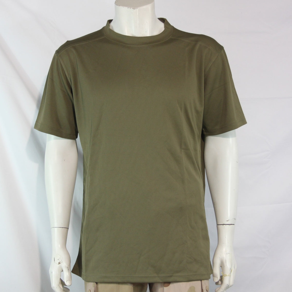 NEW British Wicking Short Sleeve T-Shirt Light Olive Genuine  Army Surplus