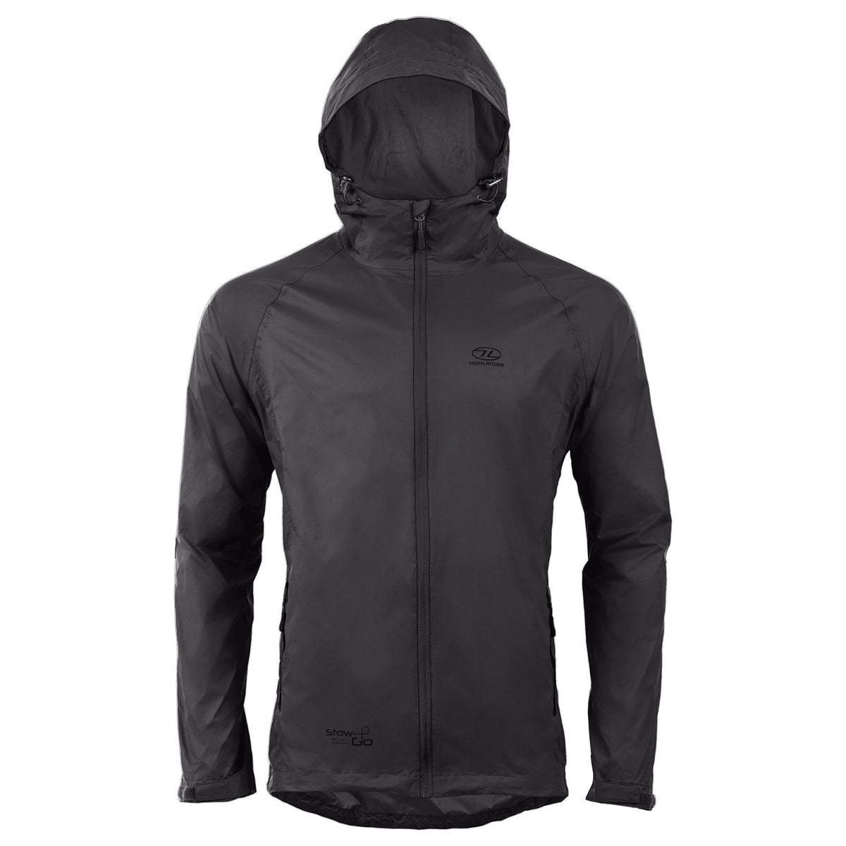 Stow and Go Waterproof Breathable Rain Jacket Light Weight pack away