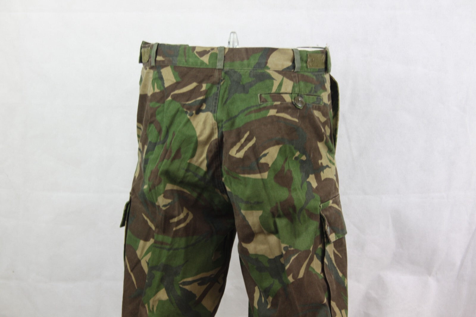 Genuine Surplus Dutch Heavy Duty Camo Trousers DPM Adjustable Denim Type