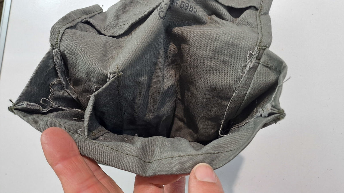 Genuine Surplus Austrian Army Military Boot Cleaning Pouch Empty (3108)