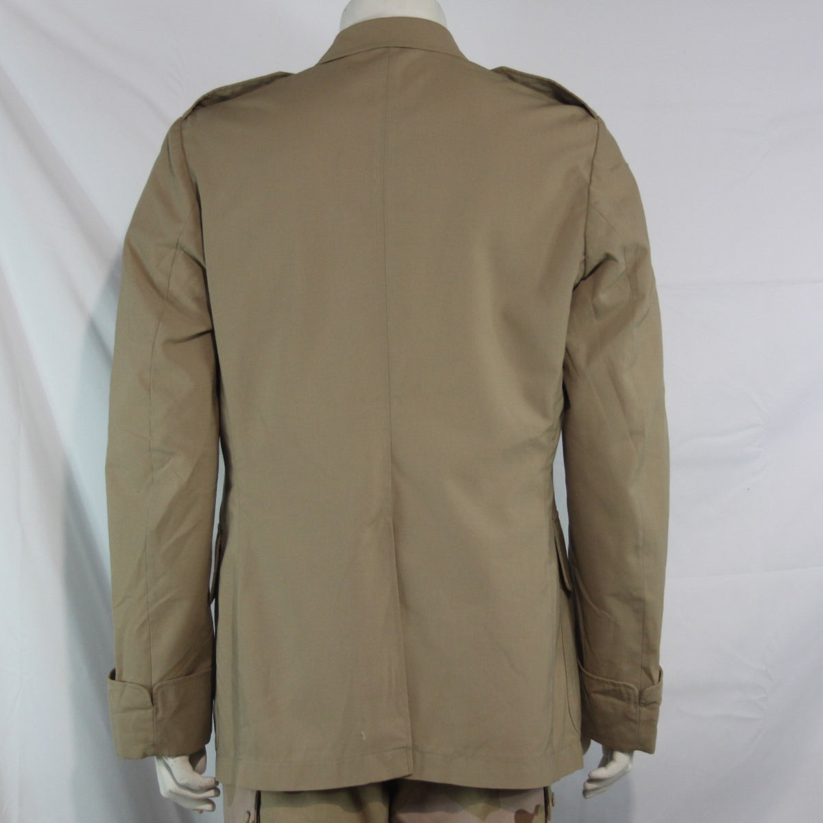 1960's French Artillery Major's Dress Jacket Sand Army Genuine Surplus 40"(4134)
