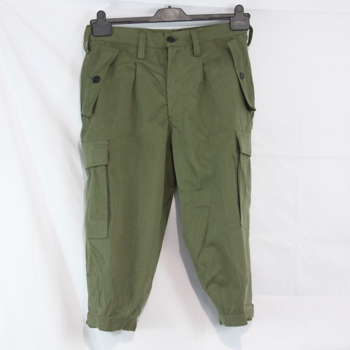 Genuine Surplus Spanish Army Breeks Olive Canvas 30" Waist (3679)