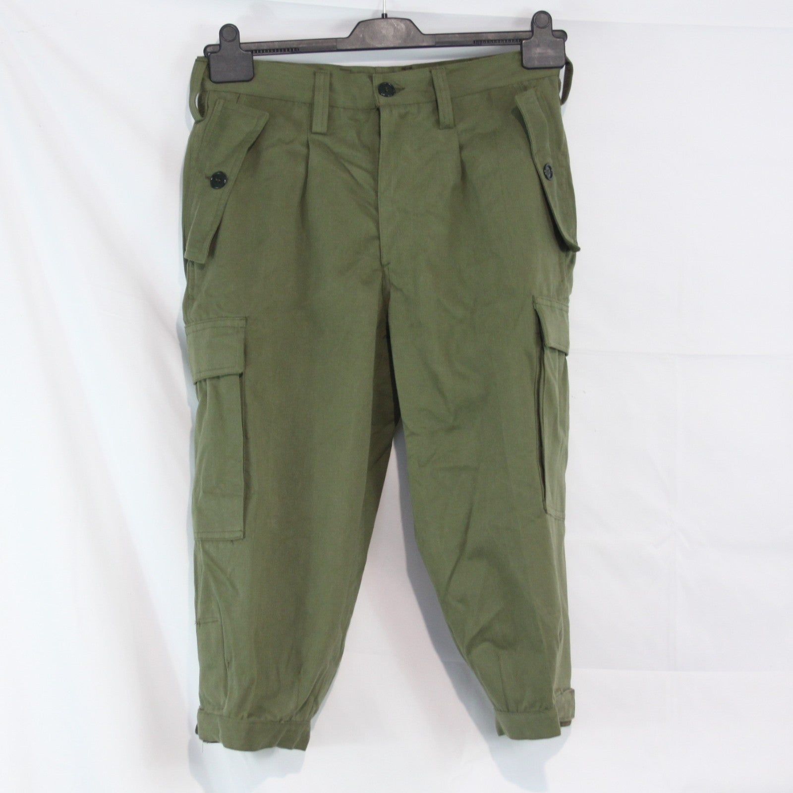 Genuine Surplus Spanish Army Breeks Olive Canvas 30" Waist (3679)