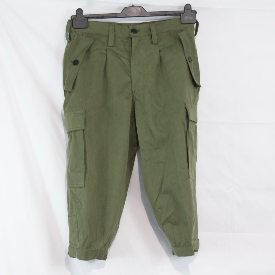 Genuine Surplus Spanish Army Breeks Olive Canvas 30" Waist (3679)