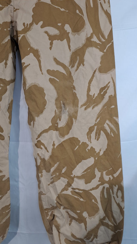 Genuine Surplus British Army Waterproof Gore-tex type Trousers Desert M (2774)