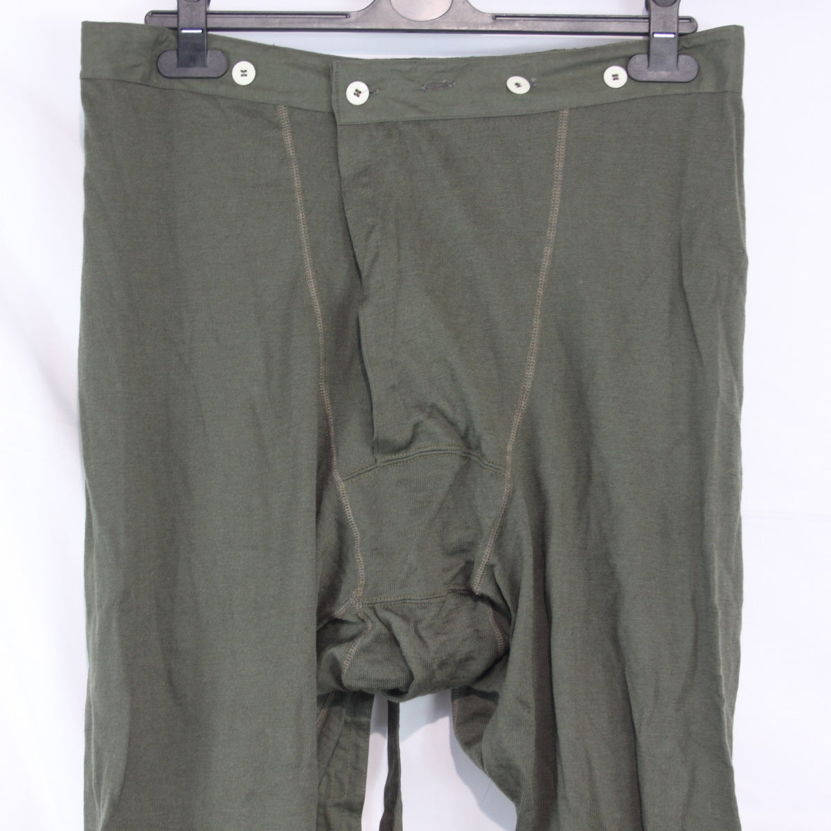Vintage MIlitary Bib and Brace Dungaree Long Johns Genuine Surplus 34" W (3832)