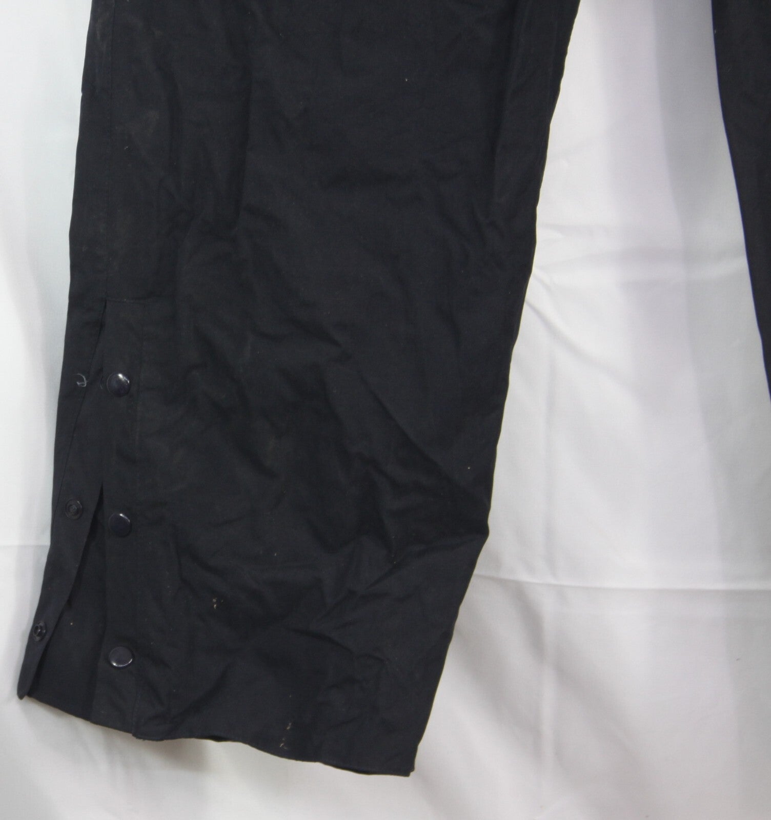 Black Waterproof Over-trousers Fully Lined 38-40" Waist (1435)