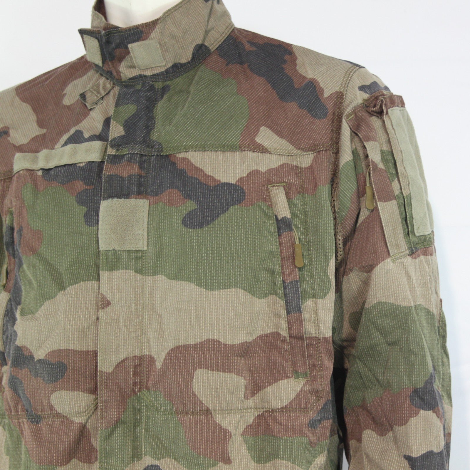 French Army Ripstop Camo Shirt CCE Genuine Surplus 42-44" Chest (4143)