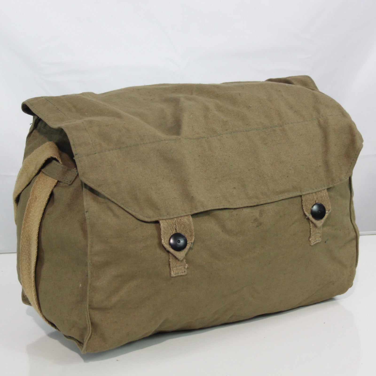 Genuine Surplus Czech Army Vintage Cotton Canvas Side Bag Large (3408)