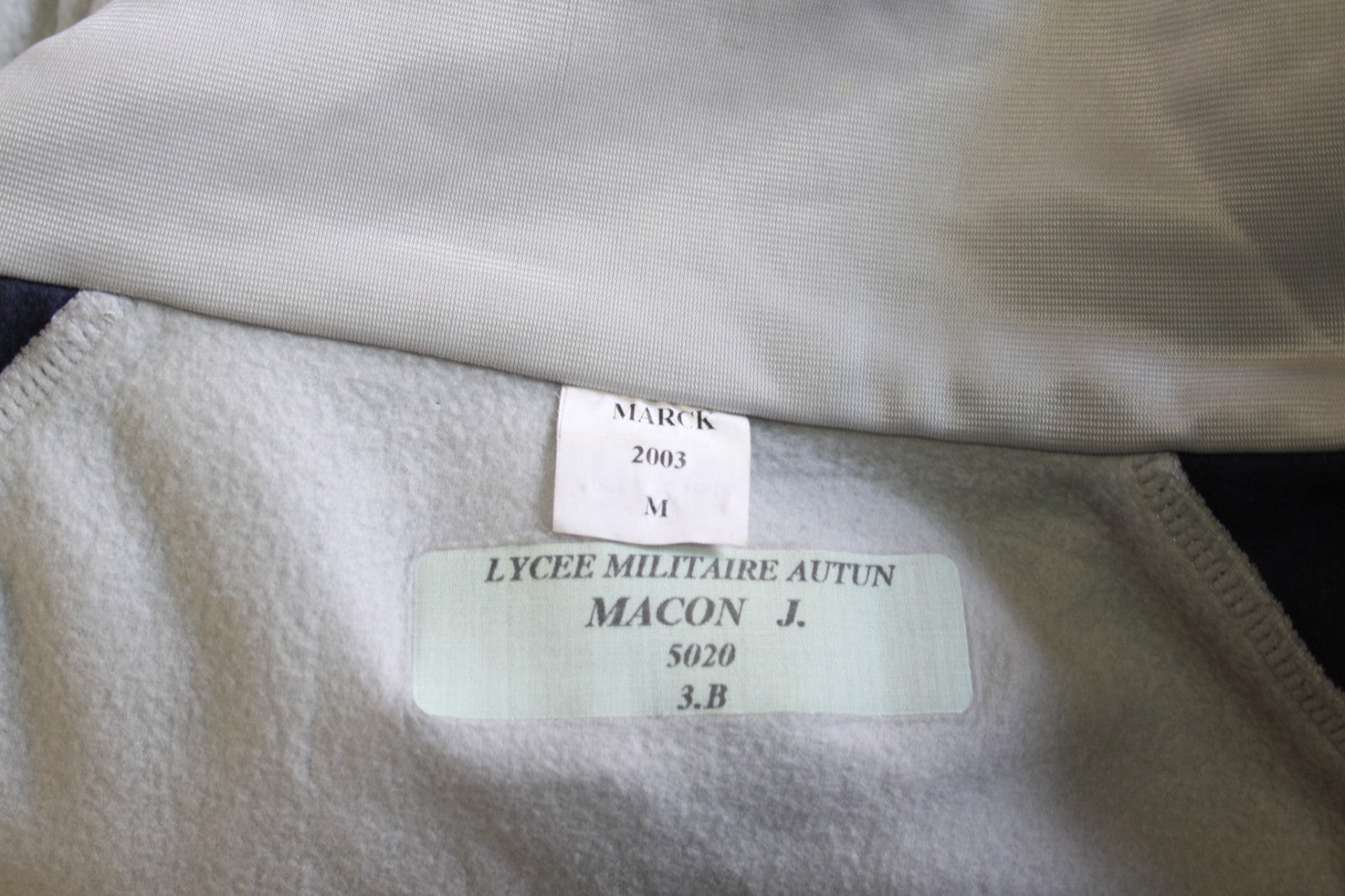 Tracksuit Top French Army College MIlitary Jacket Genuine Surplus 38" (1274)
