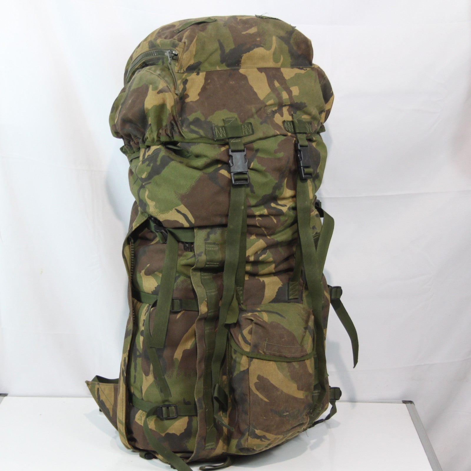 Genuine Surplus British Army Long Back Convoluted Bergen Rucksack DPM (4151)