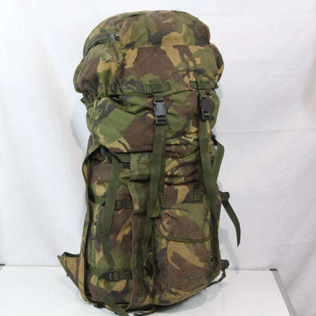Genuine Surplus British Army Long Back Convoluted Bergen Rucksack DPM (4151)