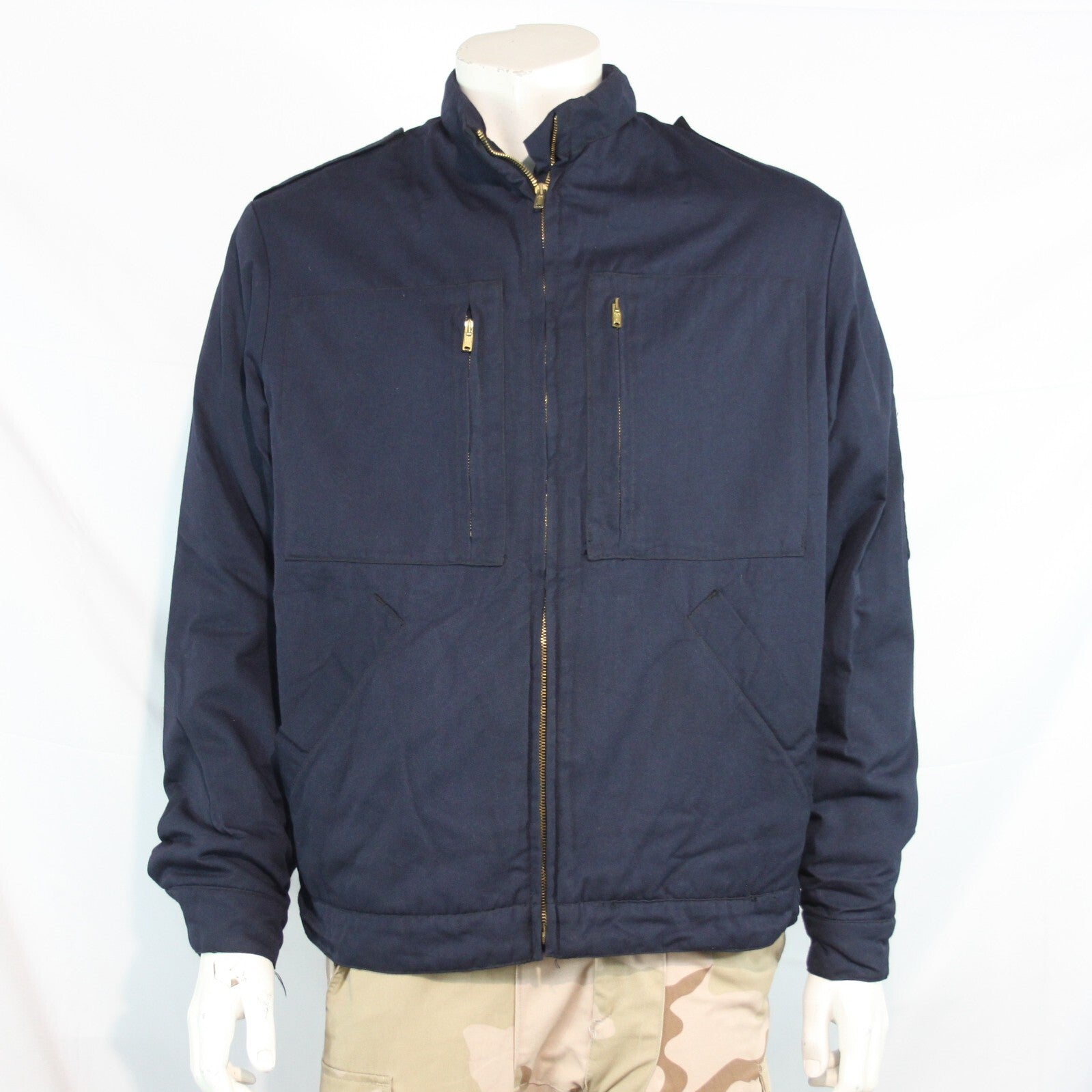 Genuine Surplus Emergency Services Jacket Padded Quilted Navy 38-40" (3221)