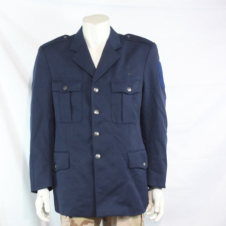 Vintage Yugoslavian Dress Jacket Navy Army Military Uniform 40" Chest (3811)
