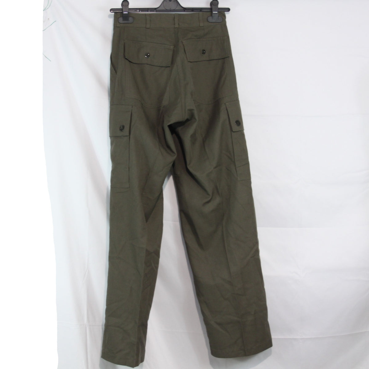 Genuine Surplus Dutch Airforce Combat Trousers Military Olive  28" Waist (3689)