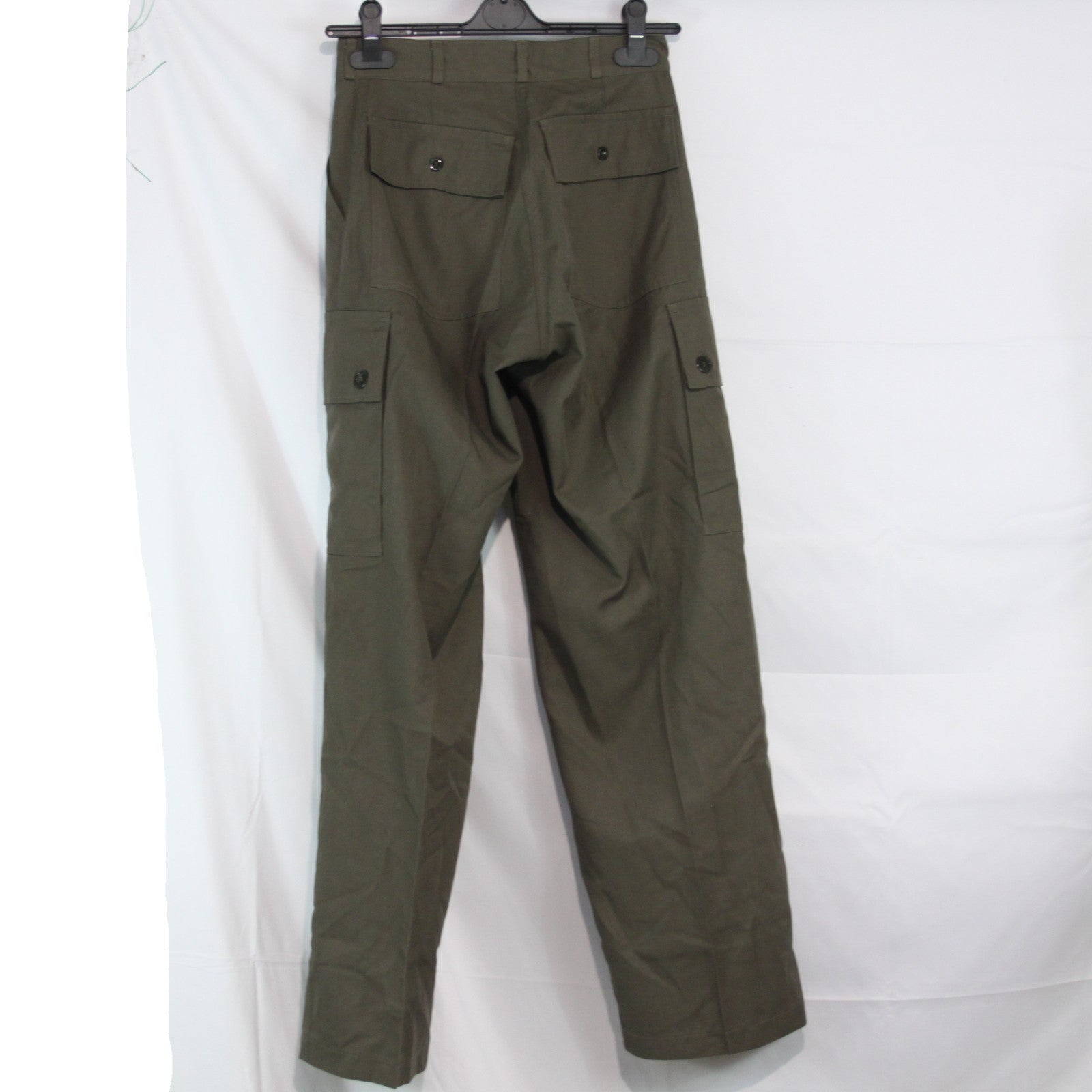 Genuine Surplus Dutch Airforce Combat Trousers Military Olive  28" Waist (3689)