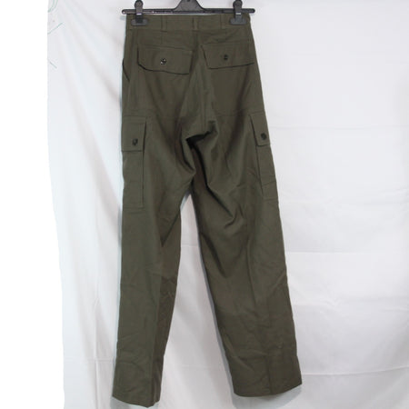 Genuine Surplus Dutch Airforce Combat Trousers Military Olive  28" Waist (3689)