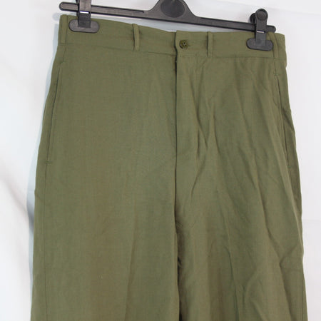 Vintage Canadian Army Service Dress Trousers Genuine Surplus 30" Waist (3599)