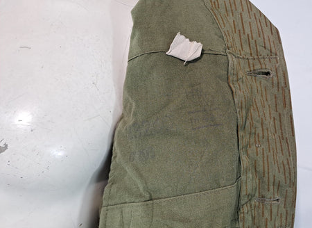 Genuine Surplus East German Strichtarn Raindrop Camo Jacket Canvas Vintage (3073