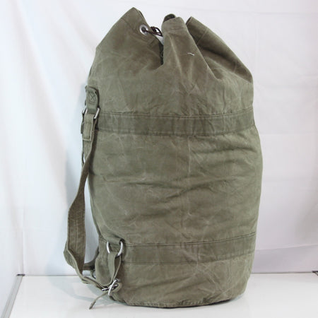 Vintage German Army Kit Bag Sea Sack Canvas Bag Genuine Surplus (4329)