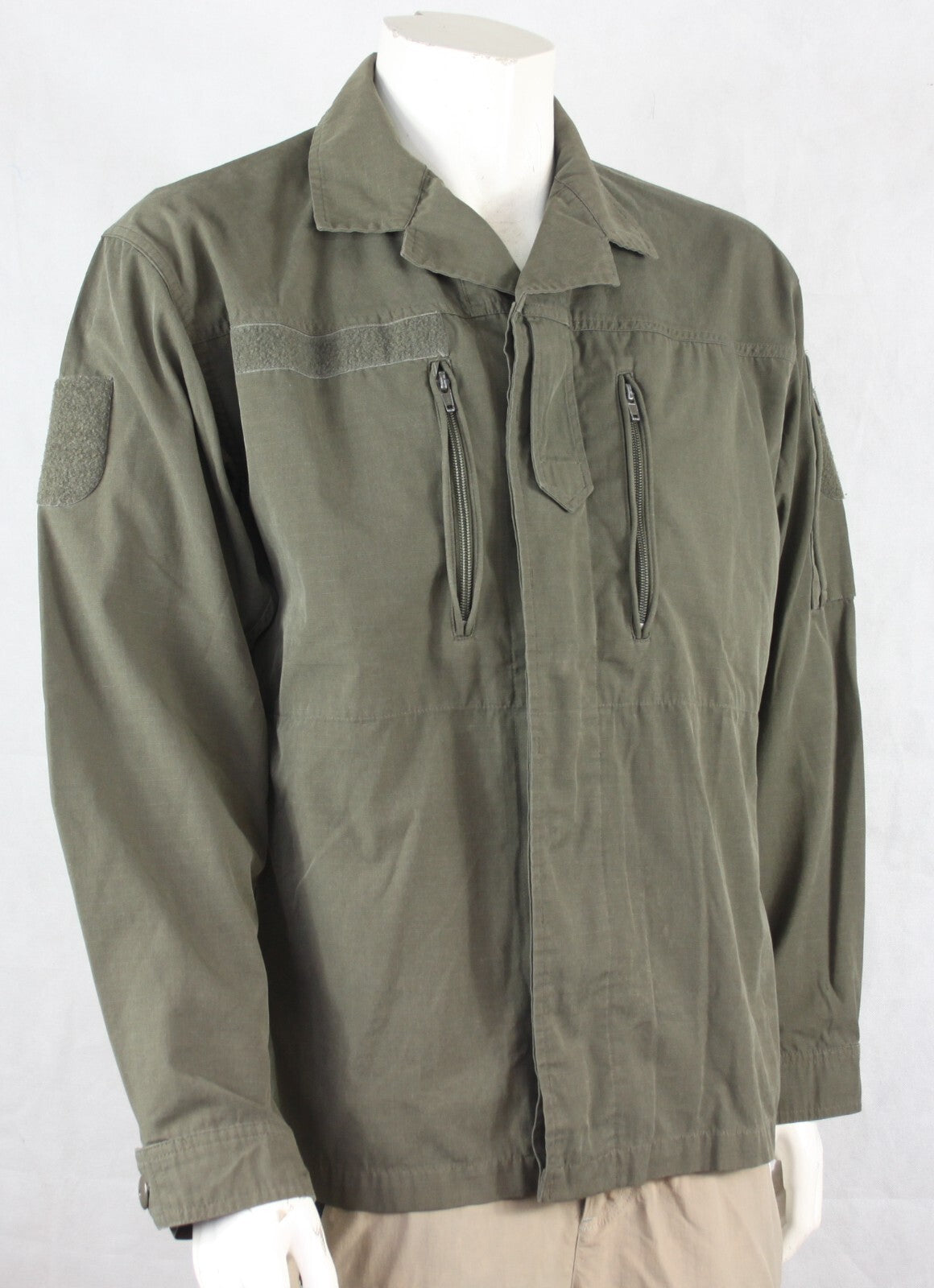 Genuine Surplus Austrian Ripstop Heavyweight Shirt Lightweight Jacket Olive 3308