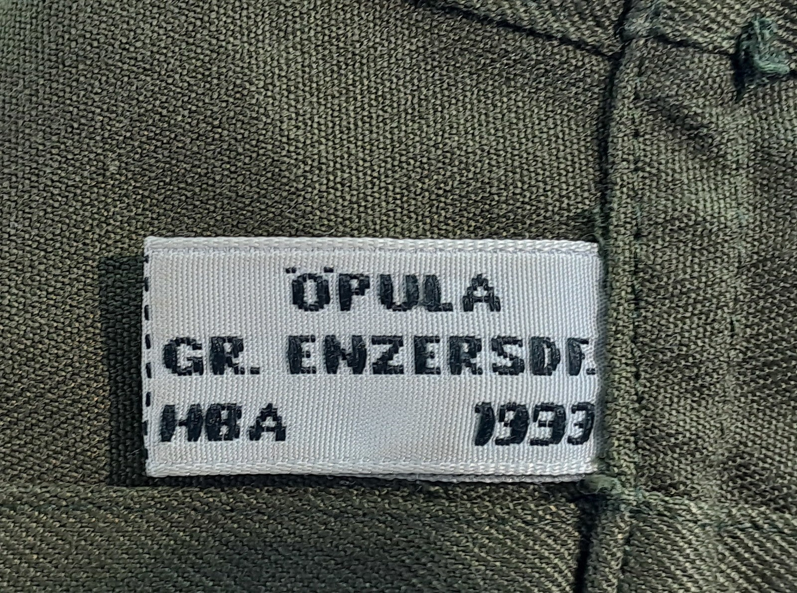Genuine Surplus Austrian Army Brassard Olive Wache Means Guard (2280)