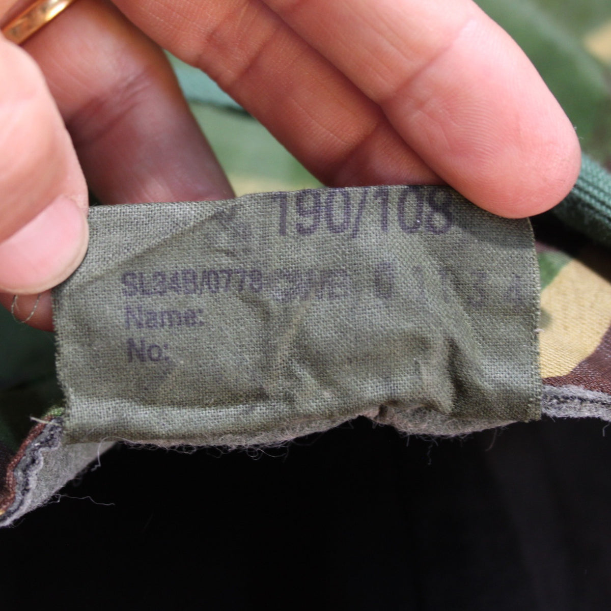 Genuine Surplus Mk 4 British DPM NBC Trousers 43" Chest Tall  (3481)