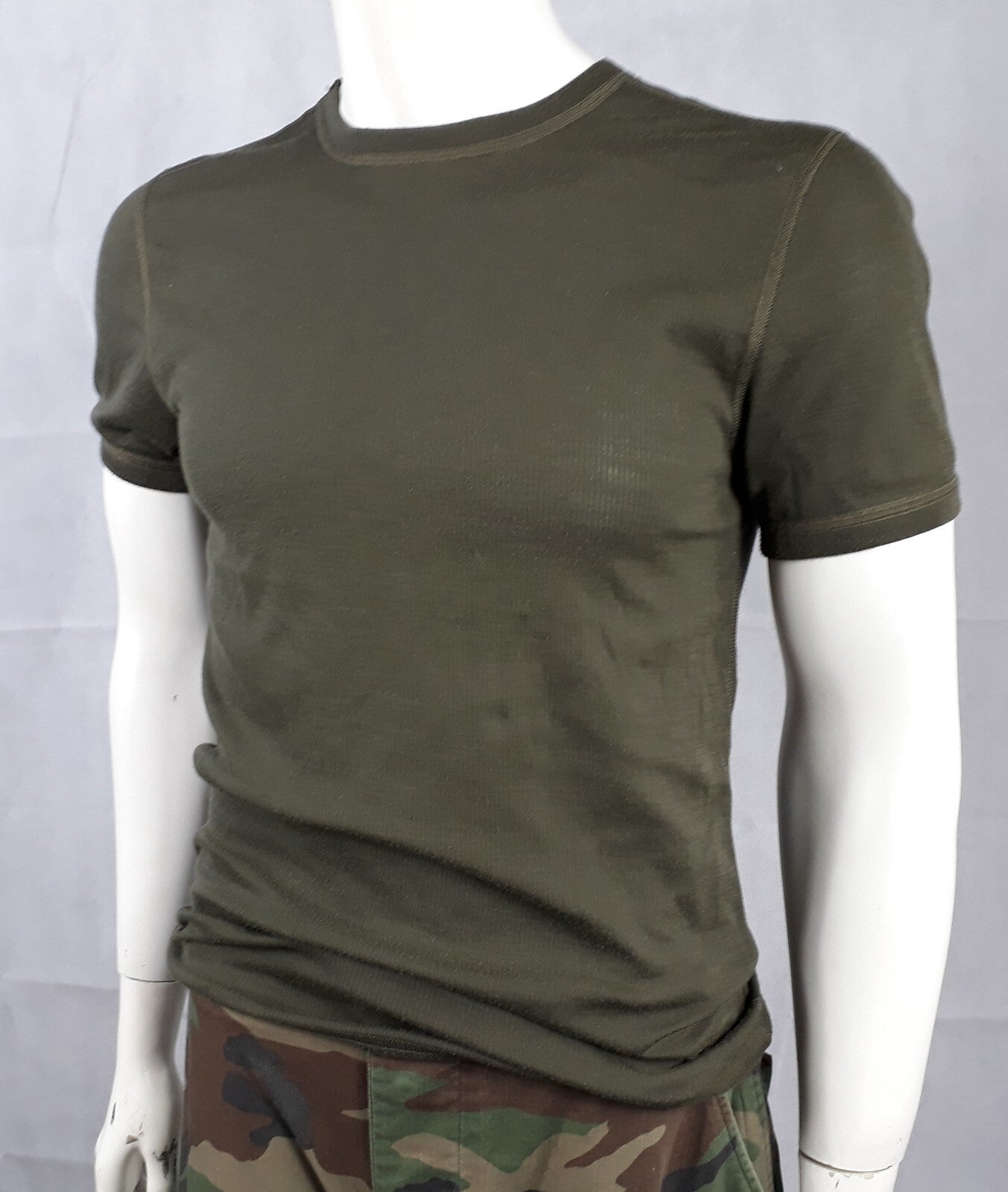 Genuine Surplus Austrian Army Stretch Fit T-Shirt Olive / Grey