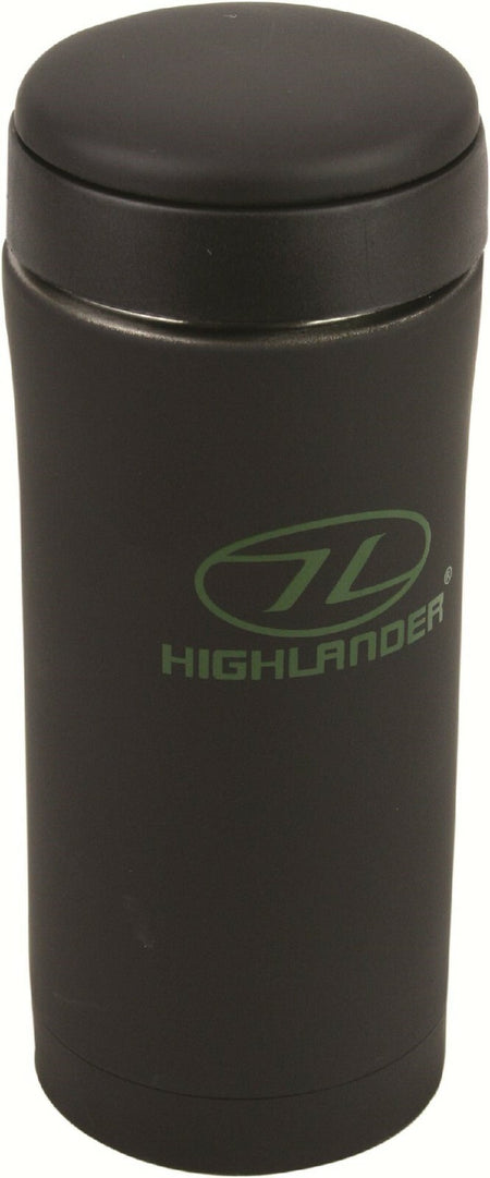 Highlander Sealed Thermal Mug Mini Flask Ammo Flask  Camo 330ml