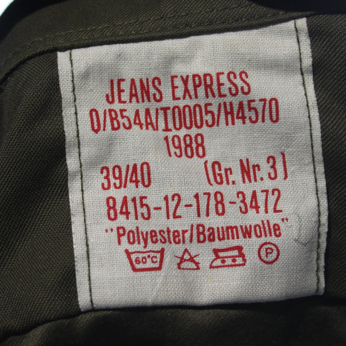 Genuine Surplus German Army Long Sleeve Moleskin Shirt Badged (4264A)