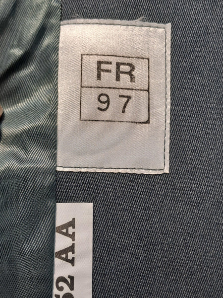Genuine Surplus Swiss Army Dress Jacket Badged Blue Grey Formal All Sizes 3311